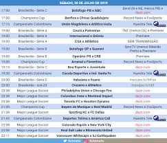 Futebol Na Tv A Twitter A Programacao Do Futebol Nesse Sabado