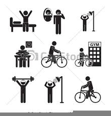 Print large daily routines vocabulary flashcards, small game cards, bingo cards, handouts and worksheets to match. Clipart Daily Routine Free Images At Clker Com Vector Clip Art Online Royalty Free Public Domain