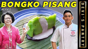 Masukkan sagu mutiara yang telah direbus, potongan roti tawar, kelapa muda / degan, dan irisan pisang kepok ke dalam wadah tahan panas. Legendaris Sisca Soewitomo Resep Bongko Pisang Feat Firhan Masterchef Indonesia Ngobrol Santai Youtube