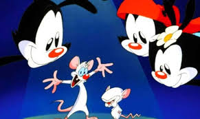Try to take over the world they're pinky and the brain yes, pinky and the brain one is a genius the other's insane. Hulu S Animaniacs Revival Includes Original Voice Cast Pinky And The Brain