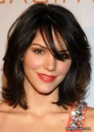 Top off the hairdo with a fresh and cool blonde color to add some brightness to your hair. New Hairstyle 2014 Medium Dark Hairstyles Photos