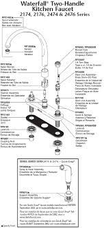 Here we have introduced you with the complete moen single handle faucet diagram and the details of disassembly and assembly. Plumbingwarehouse Com Delta Kitchen Faucet Parts For Model 2174 2176 2274 2276 2474 2476