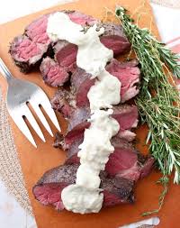 Place beef on a rack on a rimmed baking sheet. What Sauce Goes With Herb Crusted Beef Tenderloin Herb Crusted Beef Tenderloin Recipe Southern Living Resting The Meat At Room Temperature Before And After It Is Grilled Ensures Even Cooking