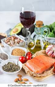 Although you want your hdl to be high, the lower your. Balanced Diet Food Concept Assortment Of Healthy Food Low Cholesterol Spinach Avocado Red Wine Green Tea Salmon Tomato Canstock