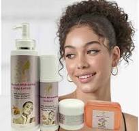 OEM Carrot Papaya Body Skin Care Kit with AHA Hyaluronic Acid Intense Brightening Vitamin C Organic Dull Skin Whitening