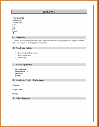 The best resume format for fresher engineers will usually conceal the inexperience young engineers are usually saddled with. Resume Format Word Download For Freshers