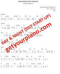 Play The Piano Not Angka Day And Night Ost Start Up Di 2021 Startup Rohani Teknik