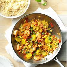 Shrimp Corn Stir Fry Recipe Recipes Diabetic Friendly Dinner Recipes Diabetes Friendly Recipes