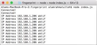 Aplikasi fingerprint berbasis web download 0pen time. Backend Process Connection With Fingerprint Machine Download Scientific Diagram