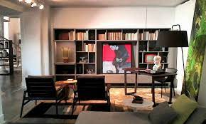 Poliform Wall System Expo Gandolfo Contemporary Shelving Wall Systems Family Room
