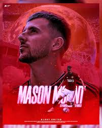 MASON MOUNT Mason Tony Mount (born 10 January 1999) is an English  professional footballer who plays mainly as a midfielder for Premier League  club Manchester United and the England national team. Instagram :