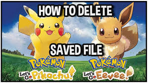 These same keys are also what you'll use when you want to restart the game from the beginning. How Do I Delete My Pokemon Let S Go Data Solved