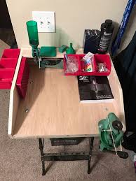 Black And Decker Workmate 225 Review Apartment Reloading Bench Made From Oak Plywood And Old Workmate Collapsible Bench Reloading Bench Oak Plywood Reloading