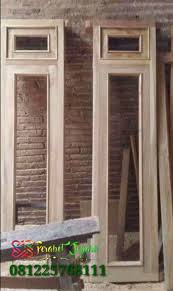 Rumah minimalis sama juga dengan kesan yang simple, mudah dan juga simetris. Harga Kusen Jendela Minimalis Kayu Jati Terbaru Jualpintu Co Id