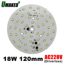 They provide ample lighting in a room while giving additional touch of sophistication and design enhancement. 18w 120mm Ac 220v Led Downlight Driverless Led Pcb With Smd Integrated Ic Driver For Downlight Direct Ac220v 3 5 7 9 12 15w Light Beads Aliexpress