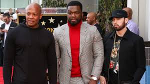 Eminem And Dr Dre Show Their Support For 50 Cent At His Walk Of Fame Ceremony Entertainment Tonight Eminem, xzibit — what's the difference 04:04.