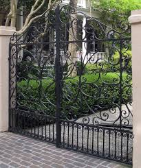 The same color has been found on the external ironwork of nearby buildings and was in use from the. Surface Prep Is Key To Preserving Metal Gates And Fences