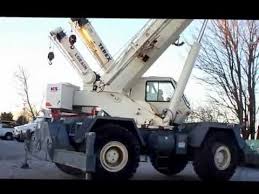 Terex Rt450 50 Ton Capacity Rough Terrain Crane