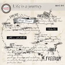 More images for one word art ideas » Life Is A Journey Word Art Pu By Florju Designs