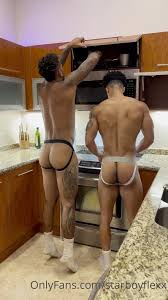 Str8 Big-Dick Masculine Lightskin Guys in Jockstraps - ThisVid.com