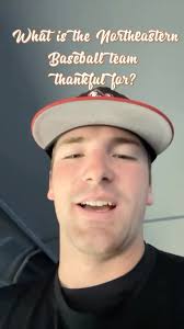Just in time for Thanksgiving, Matt Brinker asks our baseball team what  they’re thankful for. Have a wonderful break Huskies!