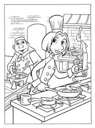 Scene in color film series. Kids N Fun Com 55 Coloring Pages Of Ratatouille
