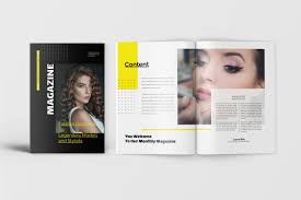 How to work with indesign cc templates. Fashion Magazine Template Tmint