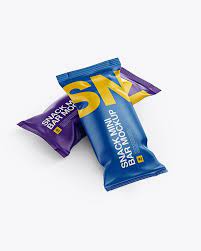 Download Two Matte Snack Bar Mockup In Flow Pack Mockups On Yellow Images Object Mockups Mockup Psd Mockup Free Psd Psd Mockup Template