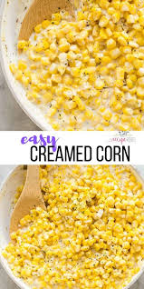Homemade Creamed Corn Homemade Cream Corn Frozen Corn Recipes Creamed Corn