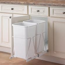Shop wayfair for the best cabinet door trash bag holder. Plastic 27 Qt Pull Out Trash Can Kitchen Garbage Bin Basket Under Sink Kitchen Household Supplies Cleaning General Household Supplies