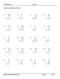 Math Worksheets Strengthen Your Children S Basic Subtraction Skills Addition And Subtraction Worksheets Subtraction Worksheets Subtraction Facts Worksheet