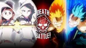 Katsuki bakugou is the deuteragonist in boku no hero academia and the childhood friend of deku. Death Battle Akko And Diana Vs Deku And Bakugou By Scott910 On Deviantart