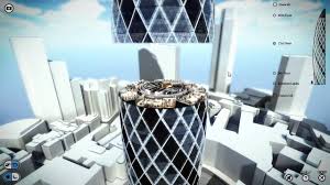 The Gherkin Realtime Cg Environment Interior Norman Foster Architecture Construction