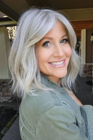 25 Gray Bob Hairstyles For Women Over 50 With Bangs | Fabbon