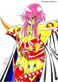 sonia de escorpio saint seiya omega marker color by muertito69 saint seiya saints color