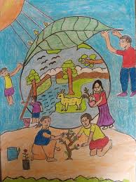 In this video i show you how to draw world environment day drawing 2020, using oil pastels step by step for beginners. School Students Celebrate Earth Day 2020 By Participating In E Competition Express Tribune Business Sports Entertainment Finance India Marketing World Lifestyle News Website