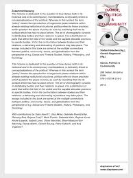 The innocence project exonerates the wrongly convicted through dna testing and reforms the criminal justice system to prevent future injustices. Dance Politics Co Immunity Pdf Dances Aesthetics