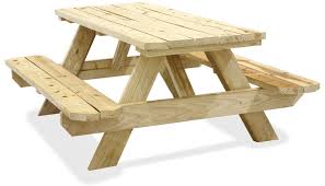 Wooden Picnic Tables In Stock Wooden Picnic Tables Picnic Table Painting Patio Furniture
