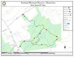 Sourland Mountain Trail Map Sourland Mountain Preserve – Hunterdon | New Jersey Trails Association
