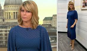 August 2021 kate garraway's floral shirt dress. Kate Garraway Wear Lk Bennett And Dune On Good Morning Britain Express Co Uk