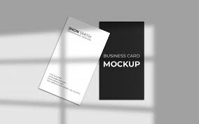 Shop hundreds of horizontal and vertical business card designs. Vertical Business Card Images Free Vectors Stock Photos Psd