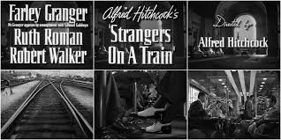 Strangers on a Train (1951) — Art of the Title
