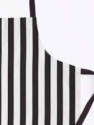 Black And White Stripes Vertical Lines Pattern Apron By Kallyfactory Redbubble White Stripe Stripes Pattern Black And White