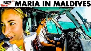 Maria... our paradise barefoot pilot!