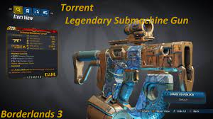 A reckless shooter with mountains of guns and valuable junk returns, his name is borderlands 3. Borderlands 3 Torrent Legendary Smg Shoots Bullets That Follow A Corkscrew Flight Patter Youtube