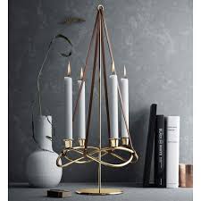 Season Extension For Candleholder Gold Georg Jensen Royaldesign Advent Candle Holder Candle Holders Advent Candles