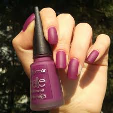 Army green matte nail polish #49. Purple Nail Polish European Nail Polish