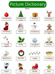 This Packet Includes 2 Versions Editable And Pdf Of The Christmas Vocabulary Packet Included In Each Packet Is 20 Wo Vocabulary Word Bingo Word Pictures
