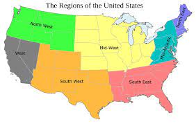 What Is A Regional Map The Regions Of The United States - Us Regions Map