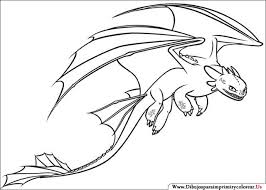 Como Entrenar A Tu Dragon Para Colorear